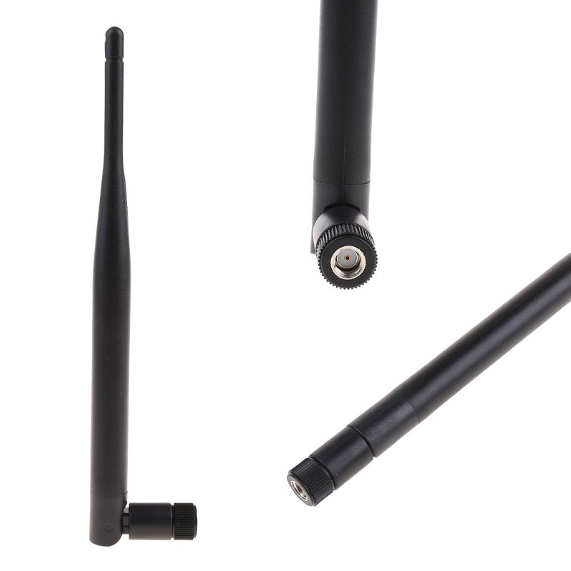 Ăng Ten Wifi Không Dây Will RP-SMA Male 868 MHz 5dBi + Cáp RP SMA Sang IPX 1.13