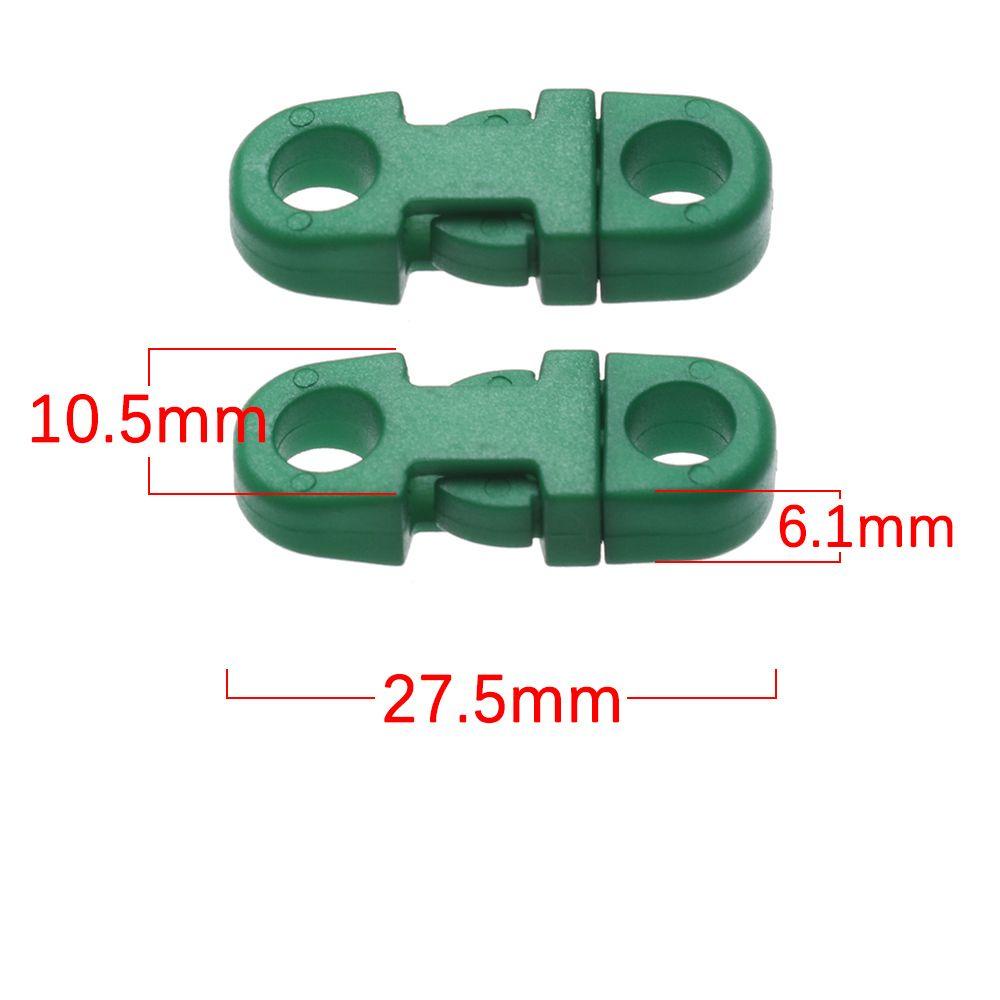 Set 4 / 8 / 12 / 20 Khóa Cài Bằng Nhựa Chuyên Dụng Cho Vòng Tay Paracord Cắm Trại