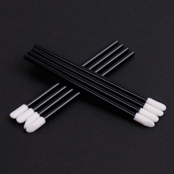 Cọ mềm 50 cây, tăm bông vệ sinh mi, tăm tháo mi đầu to Thiên Di Nail