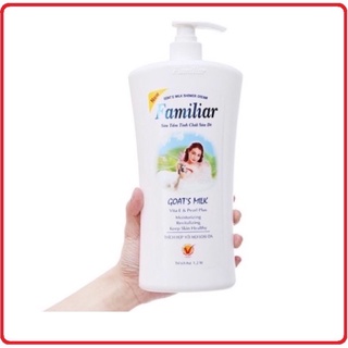 Sữa tắm tinh chất sữa dê Familiar 1200ml