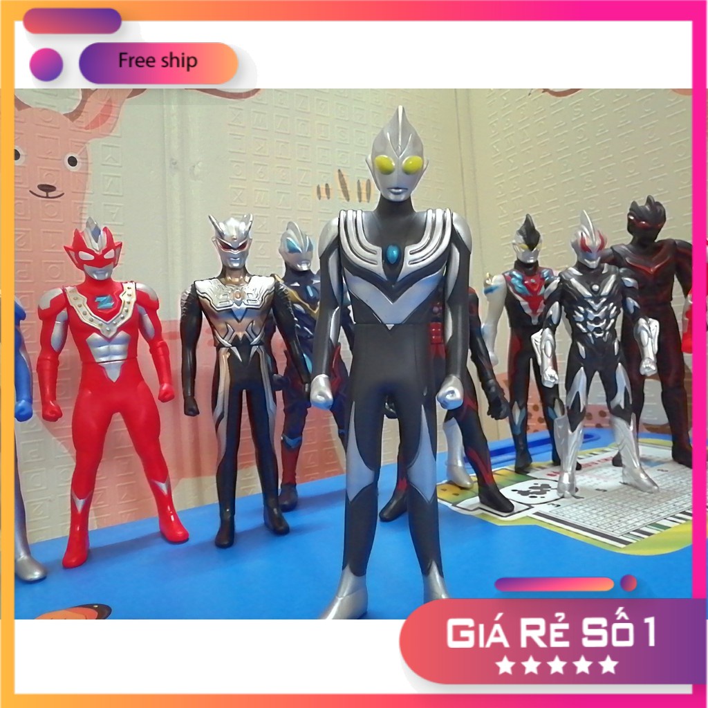 Mô hình Ultraman Tiga Dark 23cm Series Phim Ultraman Siêu nhân điện quang [Đồ Chơi Trẻ Em]