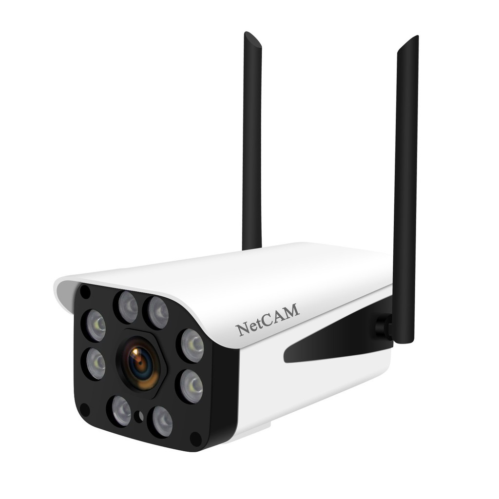 [Mã SKAMPUSHA7 giảm 8% đơn 250k]Camera Giám Sát IP Wifi Ngoài Trời NETCAM NT2.0DL 1080P - Hãng Phân Phối Chính Thức