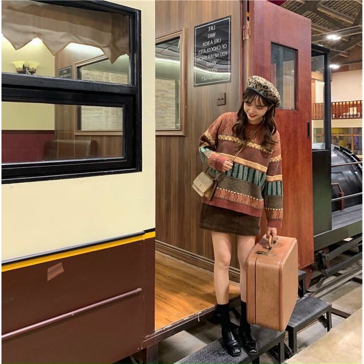 Áo Len Thổ Cẩm Siêu Dày Mịn Hàng Quảng Châu