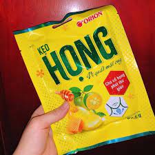 Kẹo orion kẹo ngậm họng Orion Vị Quất Mật ong gói 87,5g