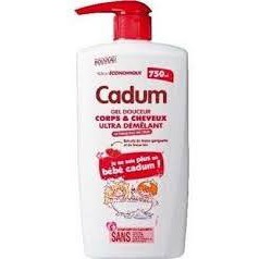 Tắm gội hương dâu BIO Cadum 750ml