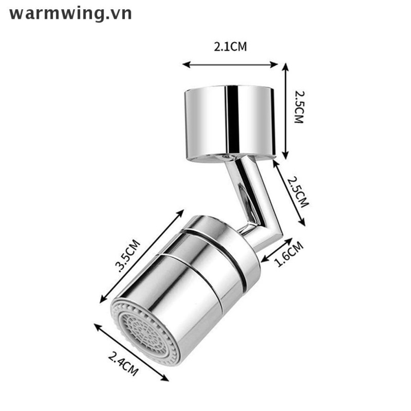 Đầu nối nối vòi nước thông minh xoay 720 độ tăng áp lực nước phù hợp với nhiều loại vòi - V720