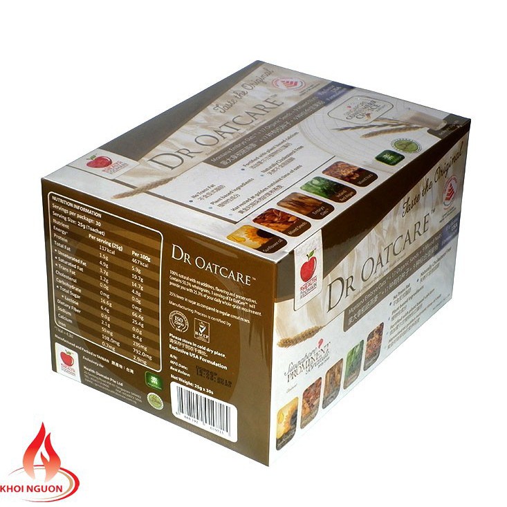 Sữa uống dinh dưỡng Dr Oatcare Organic hộp giấy 750g