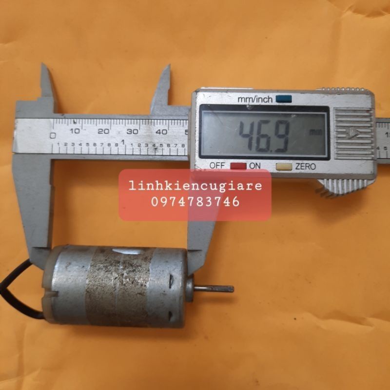 motor rs390  tháo máy