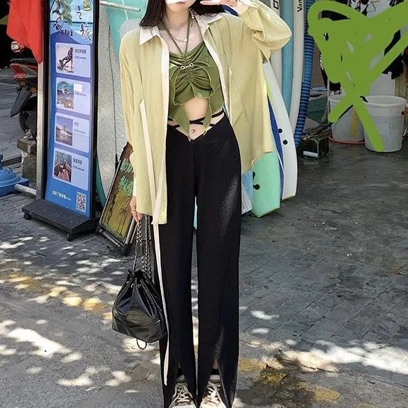 Áo Nữ Hai Dây Phong Cách Hàn Quốc Gợi Cảm