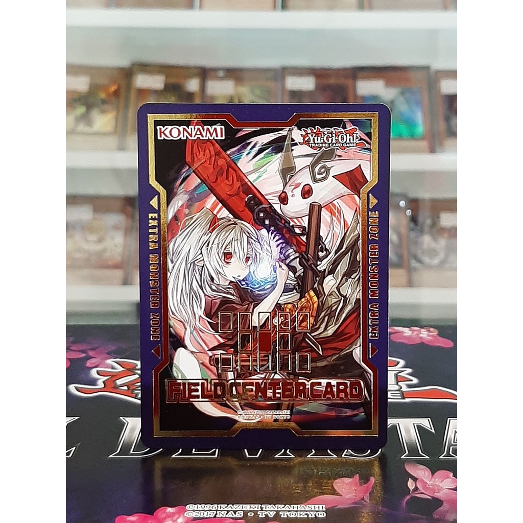 Thẻ Bài YugiOh! Field Center Hình Ghost Orge & Snow Rabbit