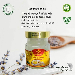 Yến chưng đường phèn Hoàng Việt 70ml - yến sào chưng sẵn Nha Trang Khánh Hòa dành cho mọi đối tượng, tăng cường sức khỏe