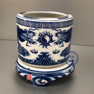 Bát nhang gốm xứ xanh lam