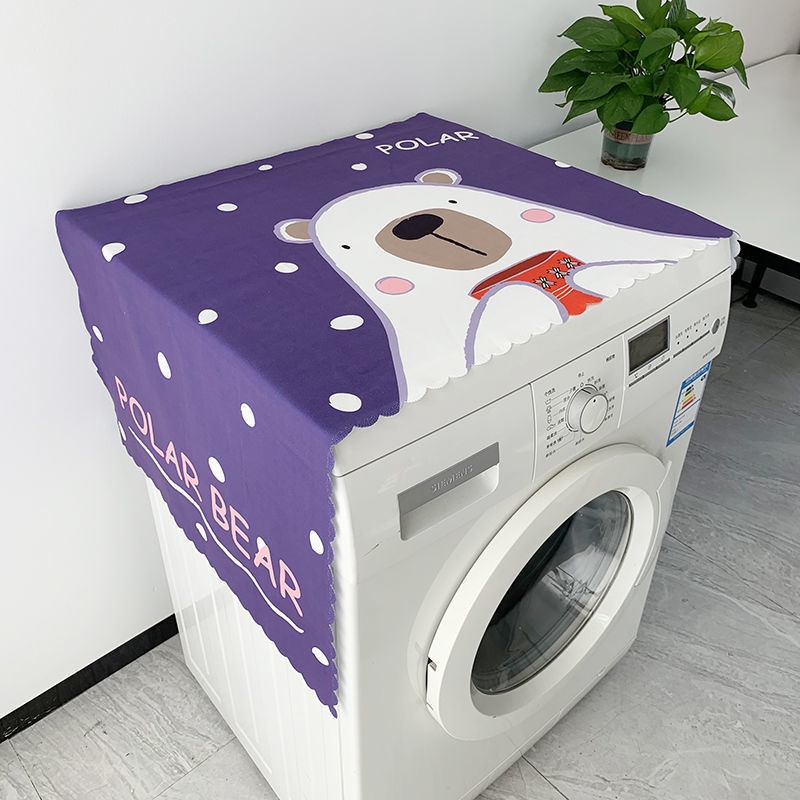 Khăn Vải Chống Nắng Cho Máy Giặt Cửa đơn / Cửa đôi Vải Che Tủ Lạnh Thùng Giặt Khăn Lau Bụi Lò Nướng / Lò Vi Sóng Khăn Che Tủ Lạnh