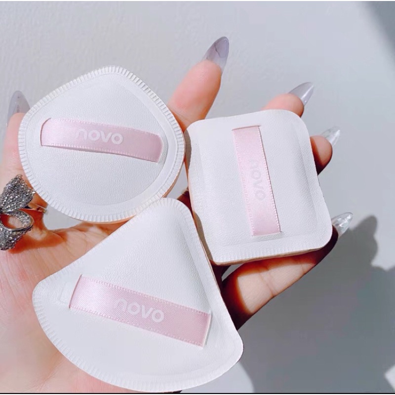 [Hàng mới về] Set 3 bông tán phấn đa công dụng  NOVO | BigBuy360 - bigbuy360.vn