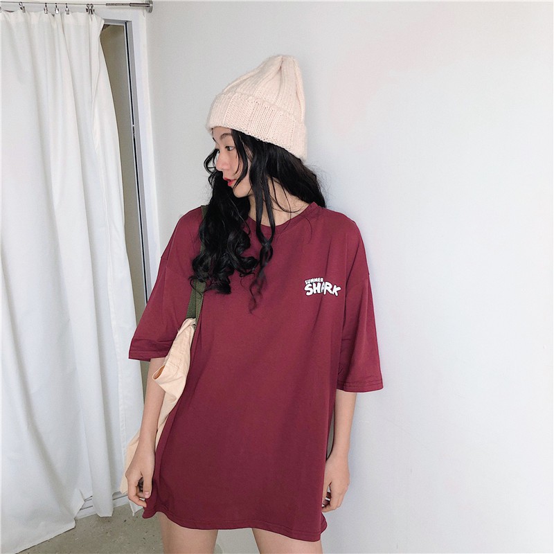 🌸Siêu Rẻ 💯  Áo thun tay lỡ Summer Shark UNISEX FORM RỘNG CHẤT ĐẸP CÓ FREESHIP | BigBuy360 - bigbuy360.vn