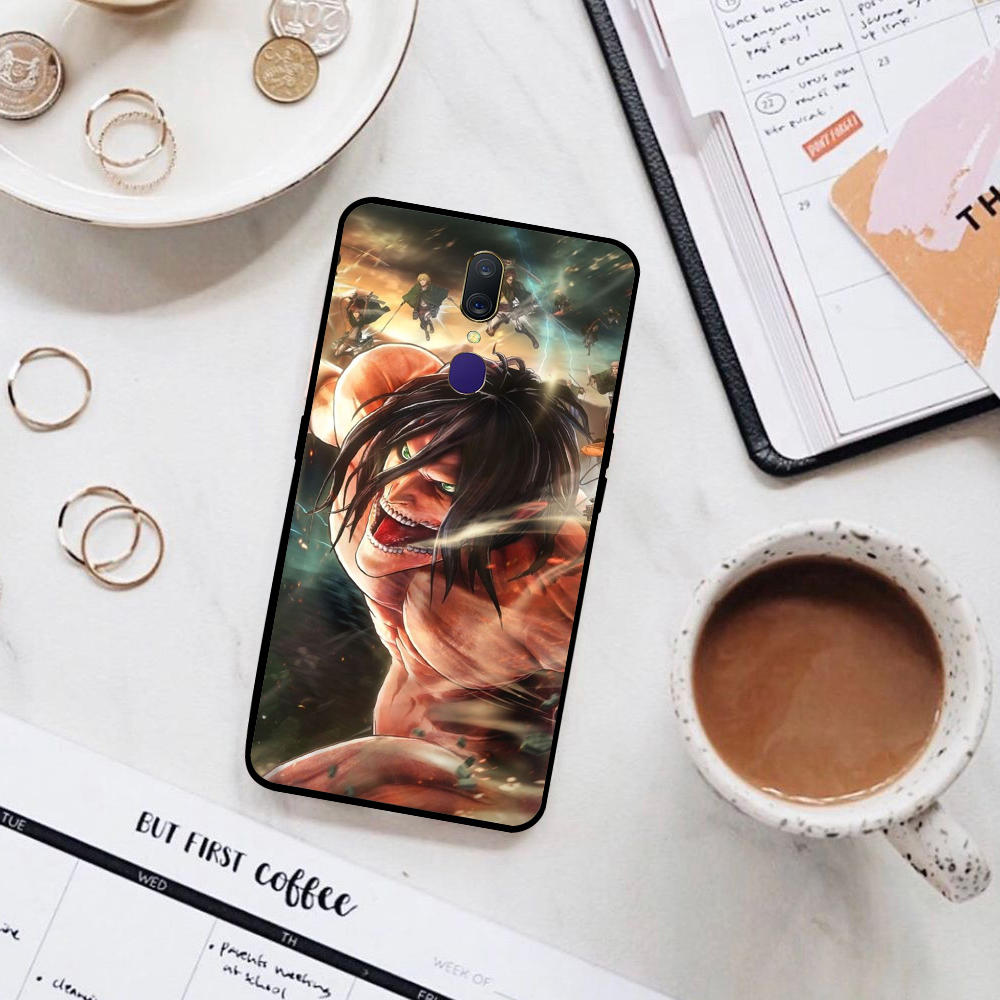 Ốp Điện Thoại Silicone Mềm Chống Sốc In Hình Attack On Titan Aot Eren Gambar Eri Cho Redmi 5 Plus 5a 7 7a 9c Note 5a 6 8t S2