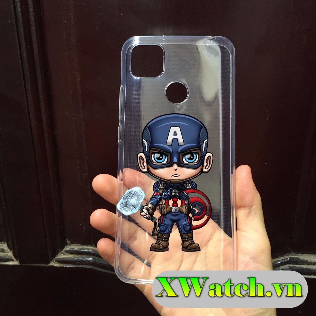 Ốp lưng Silicon Xiaomi Redmi 9 / Redmi 9A / Redmi C in hình Capital P1
