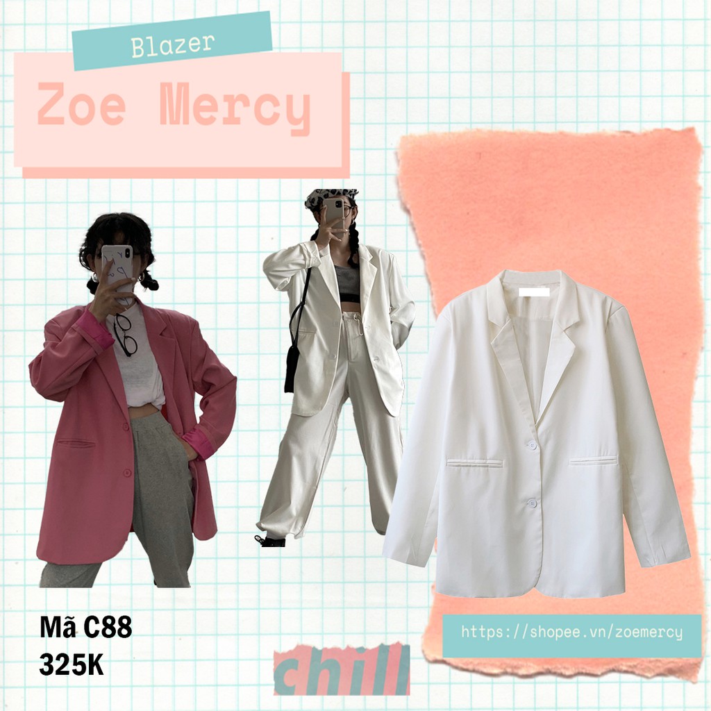 [SẴN]-Áo Blazer (C88)