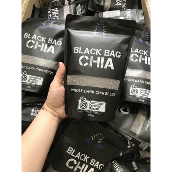 Siêu rẻ 500g Hạt chia black date mới