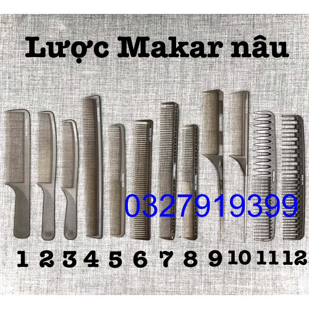 Lược cắt tóc nam cao cấp Makar ( 28k / 1 chiếc )