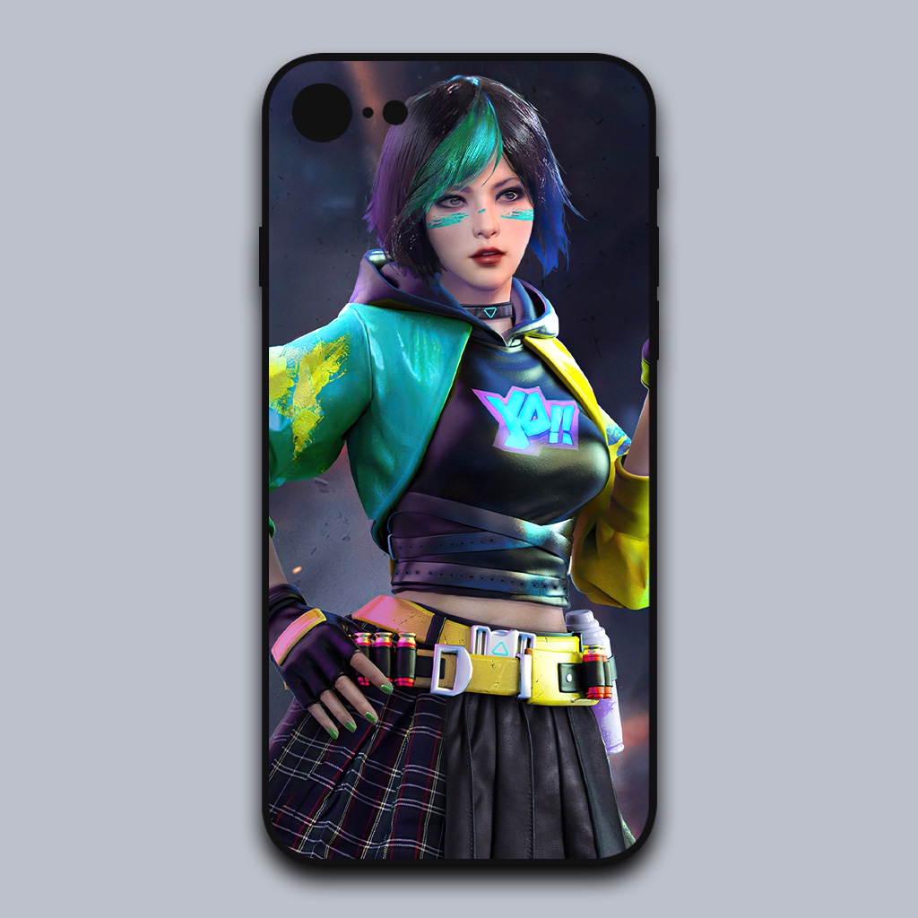 In ốp lưng Garena Free Fire theo yêu cầu, làm ốp lưng Iphone, Samsung, Oppo, Xiaomi, nhiều dòng máy khác bộ Luqueta