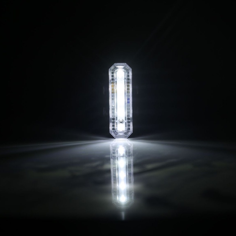 Đèn led MOSOWORLD 5 bóng gắn sau xe đạp sạc usb chuyên dụng