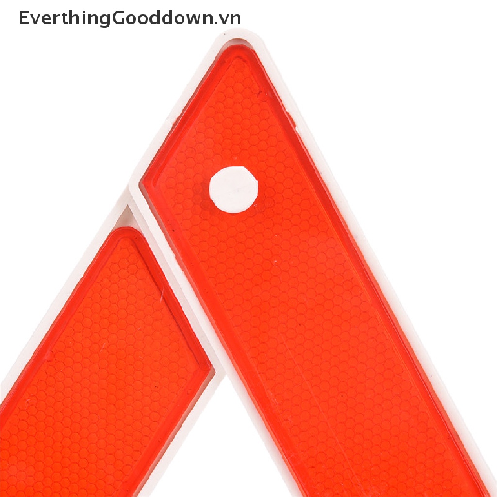 Everthinggood Bảng Cảnh Báo Khẩn Cấp Hình Tam Giác Phản Quang Có Thể Gập Lại Phích Cắm EU Cho Xe Hơi
