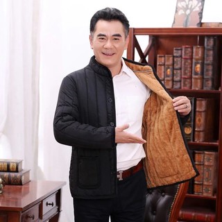 Áo khoác lót nhung trung niên và cao tuổi