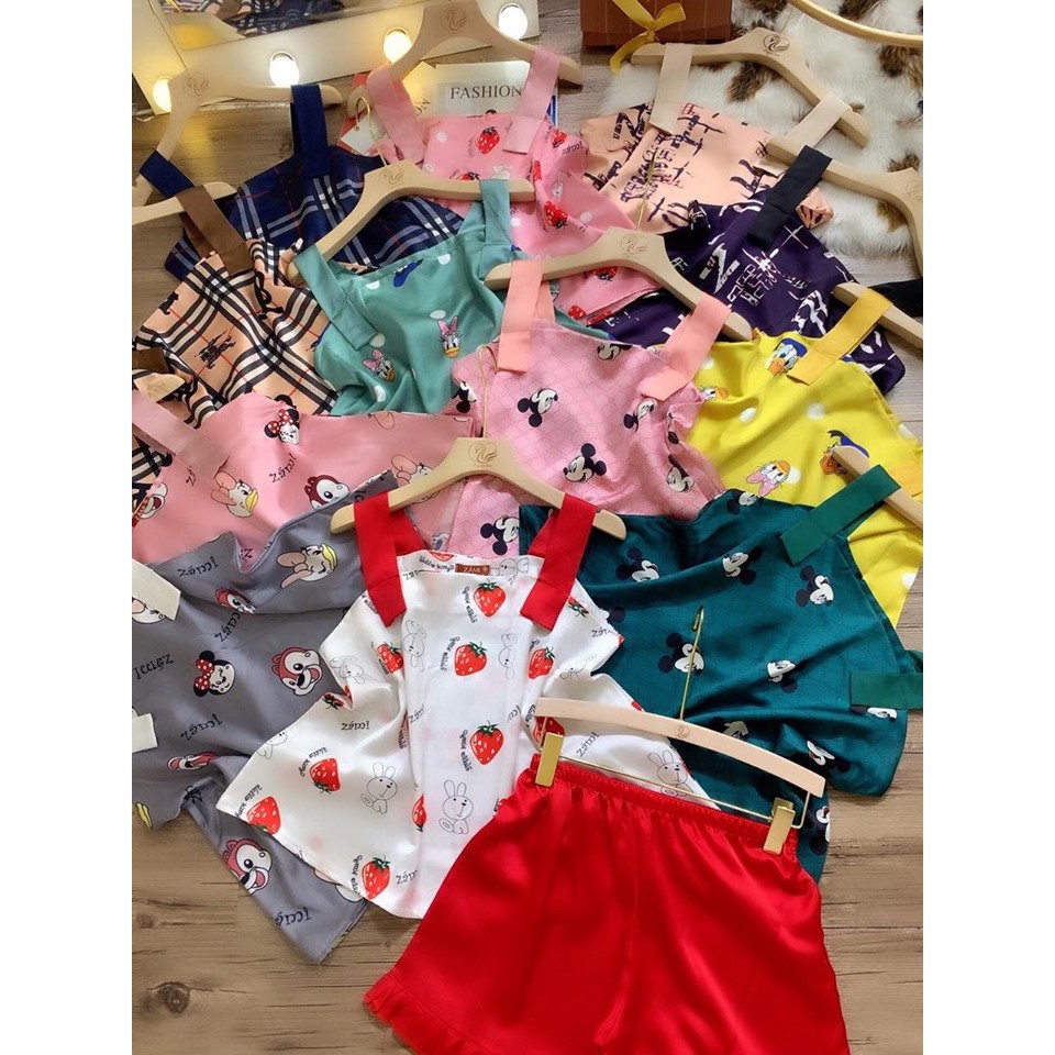 Bộ Lụa 2 dây + ẢNH THẬT+ VIDEO THẬT | BigBuy360 - bigbuy360.vn