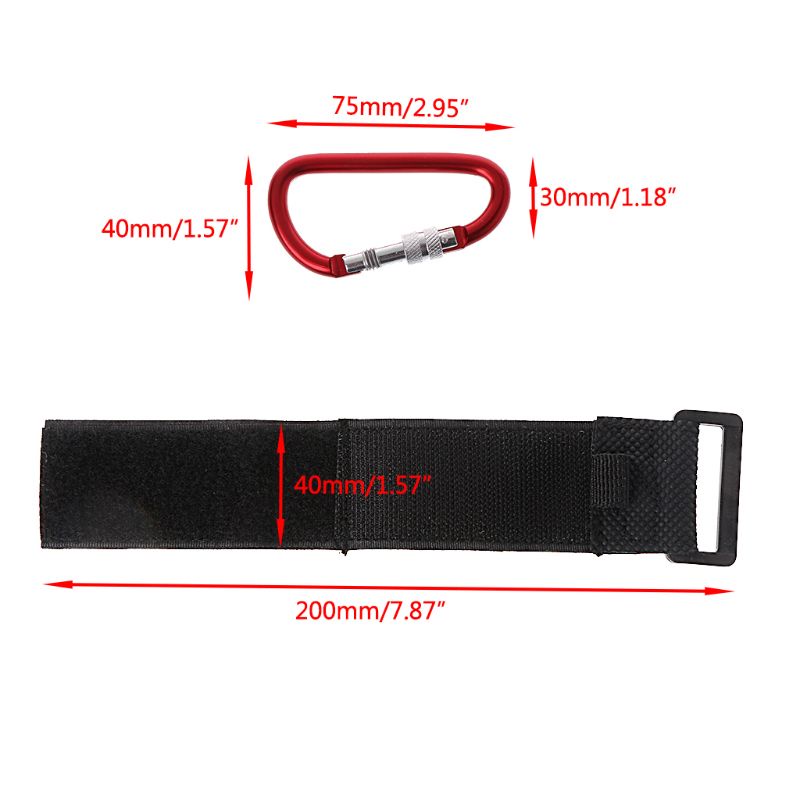 Móc Treo Đồ Gắn Xe Đẩy Em Bé Bằng Kim Loại Đa Năng Tiện Dụng