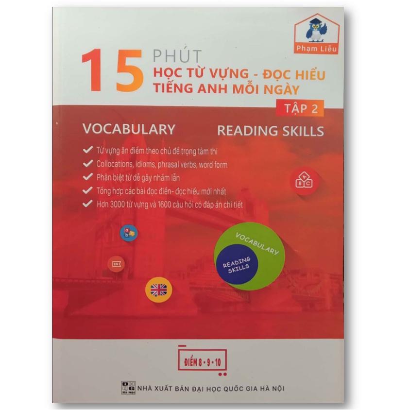 Sách - 15 phút học từ vựng - Đọc hiểu tiếng Anh mỗi ngày - Tập 2