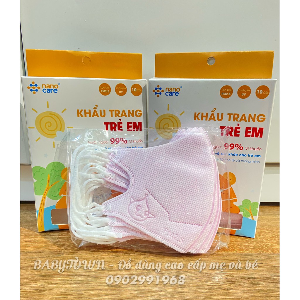 Khẩu trang trẻ em Kids Nanocare