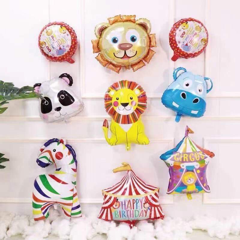 Bóng hình con vật size lớn trang trí sinh nhật, sự kiện