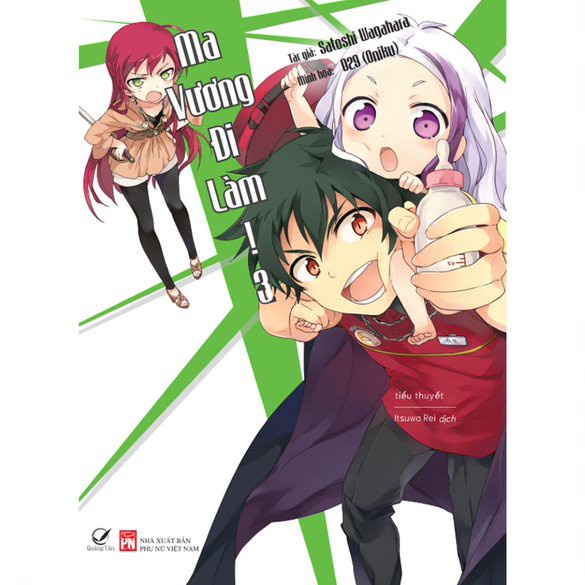 Sách light novel Ma Vương đi làm tập 1- 4 (lẻ tuỳ chọn)