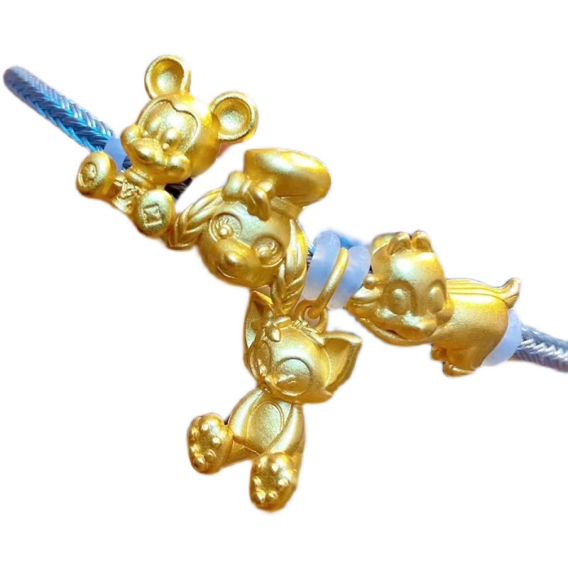 Hạt Xỏ Vòng Tay Hình Chuột Mickey Xinh Xắn