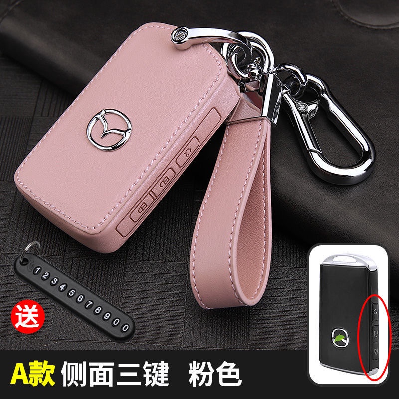 Vỏ Da Bảo Vệ Chìa Khóa Xe Hơi mazda 3 CX30 CX 3 2021 Skyactiv