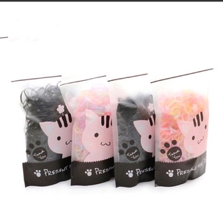Túi 100gr chun buộc tóc nhiều màu sắc