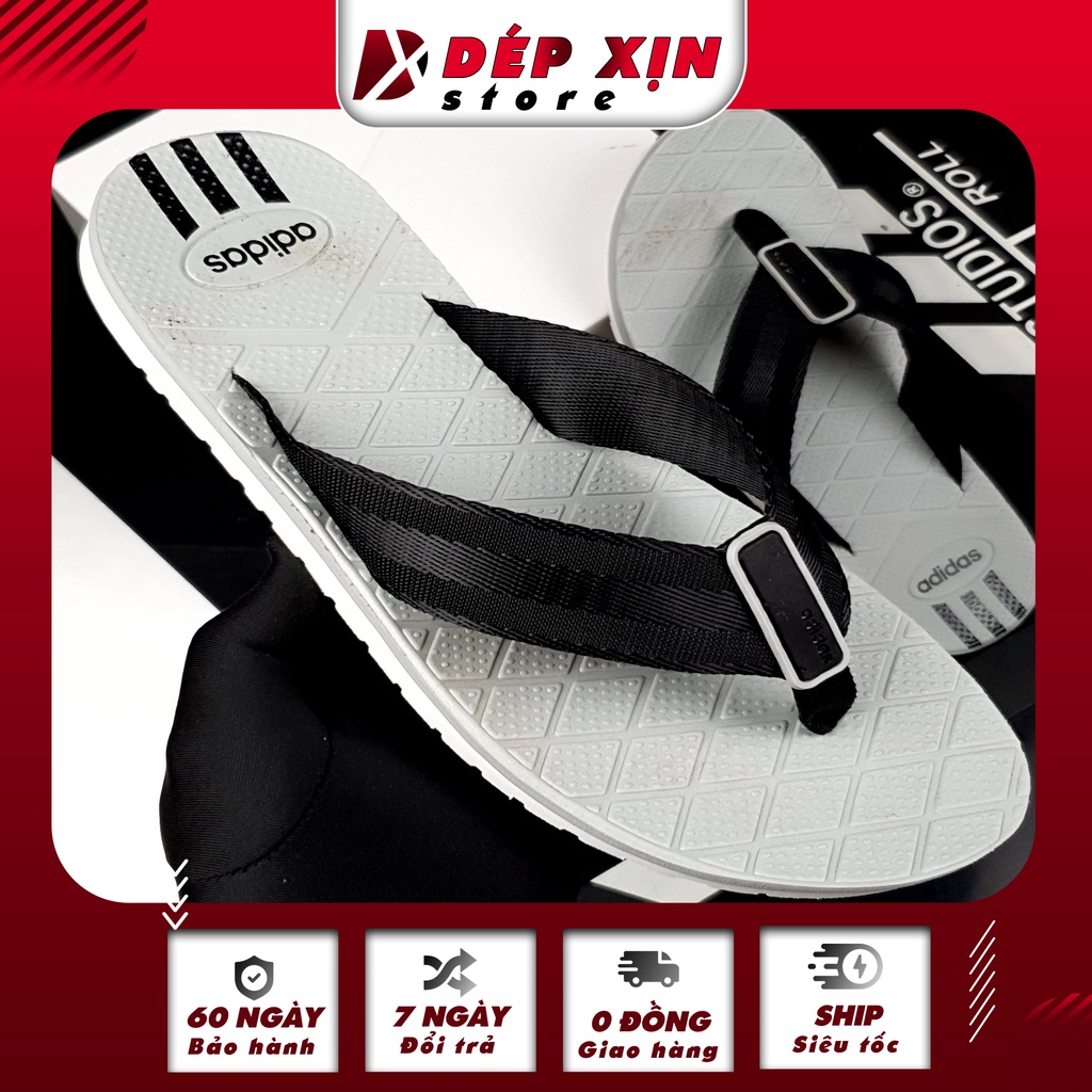 Dép Kẹp Adidas Thái Lan cao cấp đế TPR quai vải siêu bền nhẹ