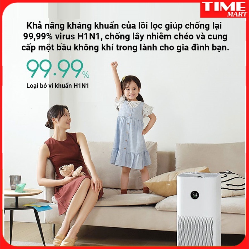 Máy Lọc Không Khí Xiaomi Smart Air Purifier 4 Pro [TIME_MART siêu thị tiện ích gia đình]