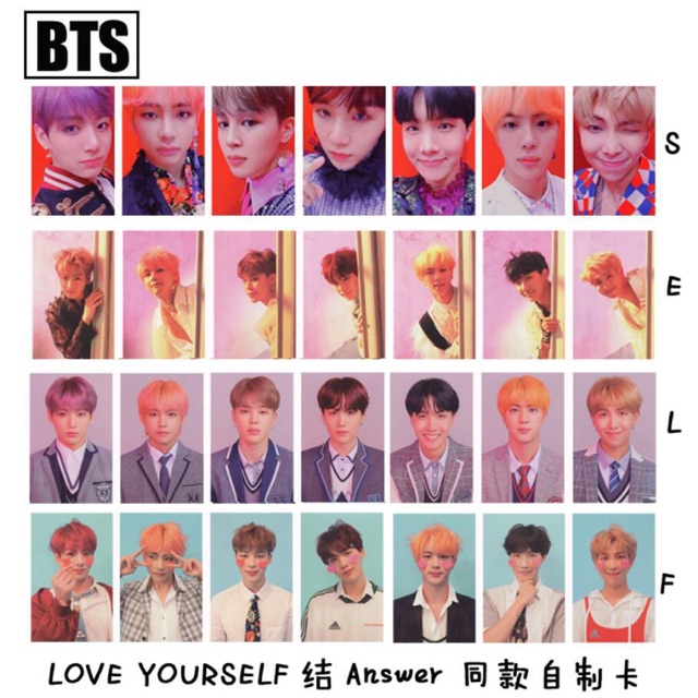 Set card unoff Love Yoursel Answer