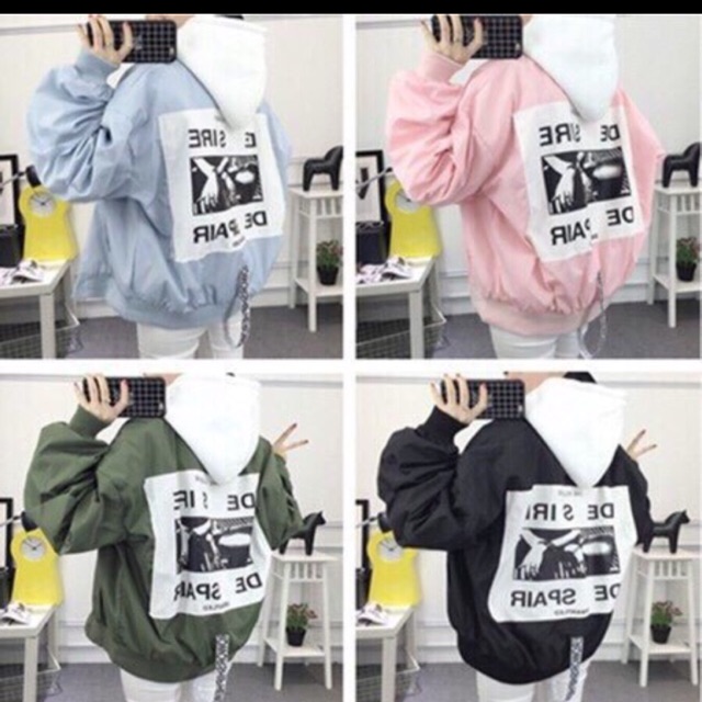 Áo khoác dù bàn tay