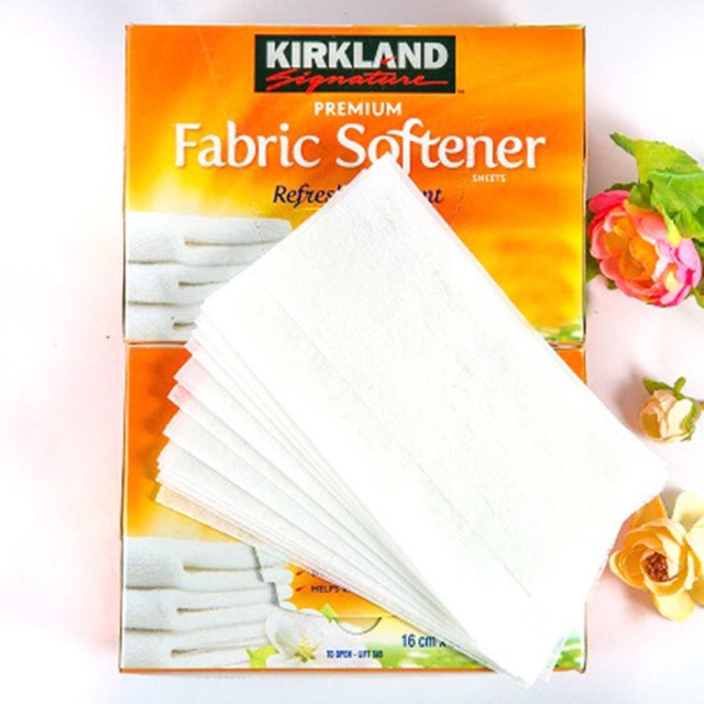 Giấy thơm quần áo Kirkland Fabric Softener 250 tờ Mỹ