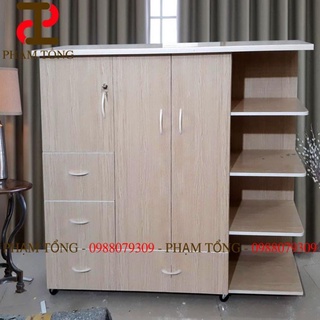 Tủ quần áo trẻ em vân gỗ đẹp Miễn phí giao hàng