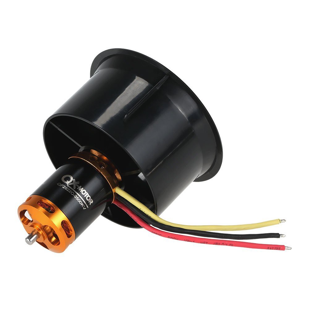 64mm Ducted fan 12 Blades EDF QF2822 3500KV