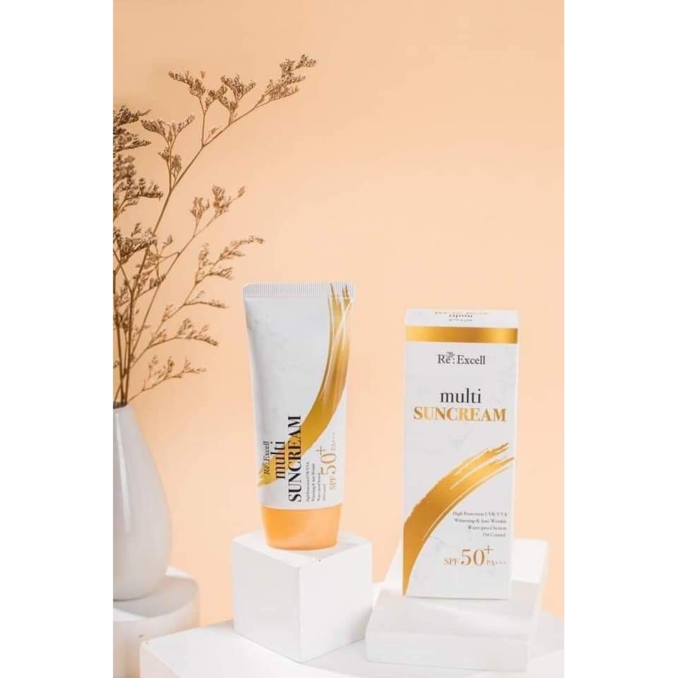 [Freeship] Kem Chống Nắng Vật Lí SPF50+/PA+++ Dưỡng Trắng Nâng Tông Da An Toàn Cho Bà Bầu