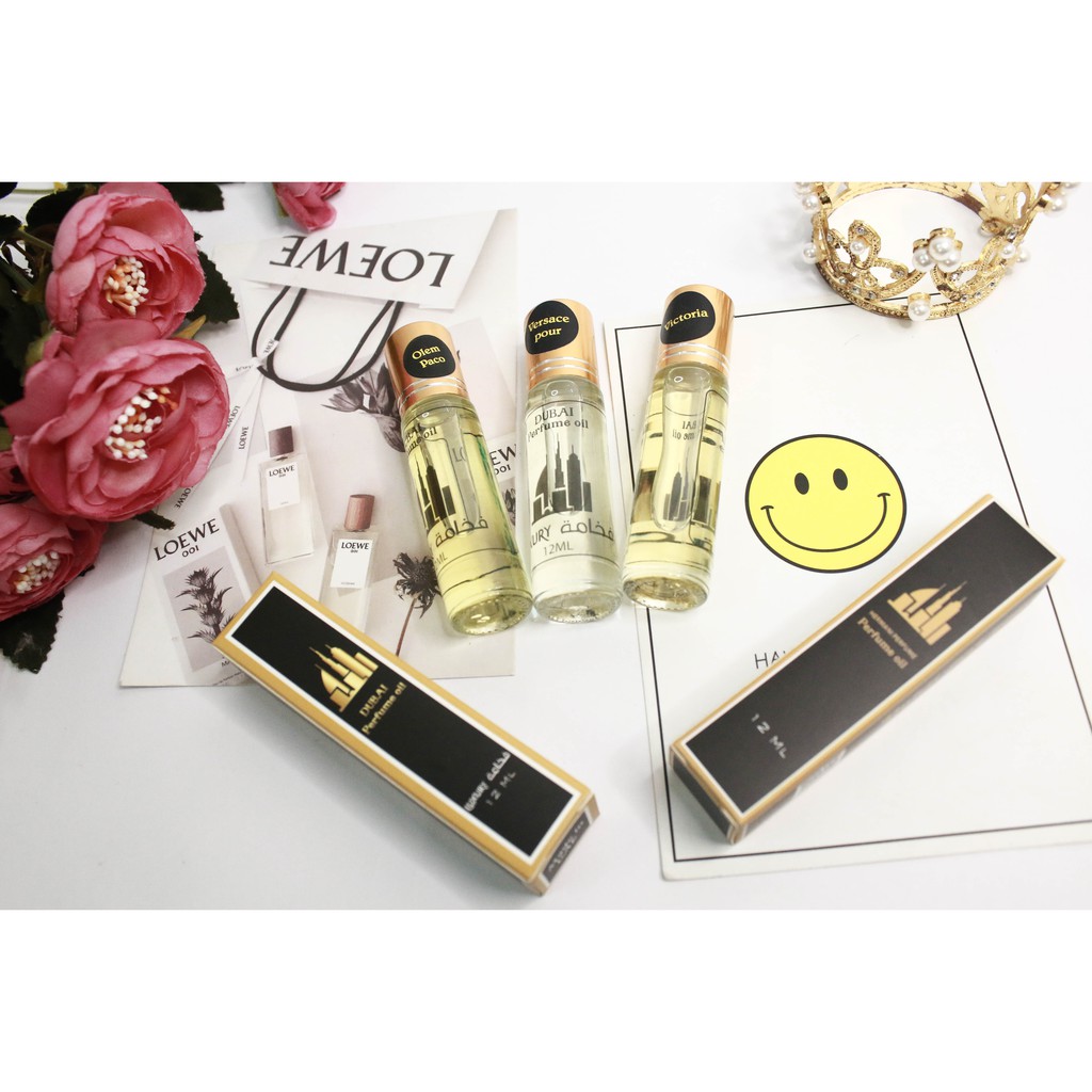 [SALE 50%] Tinh dầu nước hoa Dubai thơm lâu, chính hãng, nhỏ gọn dạng lăn chai 5ml, 12ml | Tinh dầu Dubai nam nữ cao cấp | BigBuy360 - bigbuy360.vn