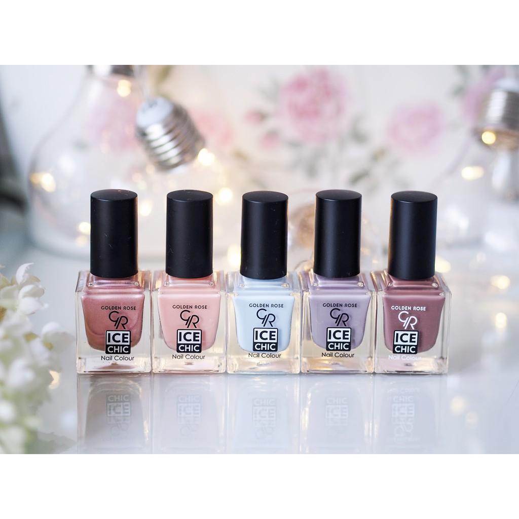 Nước Sơn Móng Tay Golden Rose Rich Color Nail & Ice Chick Nail - Nhiều Màu Lựa Chọn