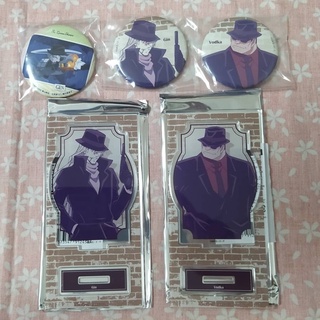Mô hình Standee huy hiệu nhân vật Gin Vodka Conan