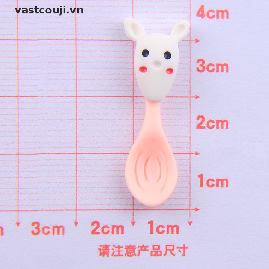 Set 10 Dụng Cụ Ăn Uống Mini Hình Hoạt Hình Cho Nhà Búp Bê VN