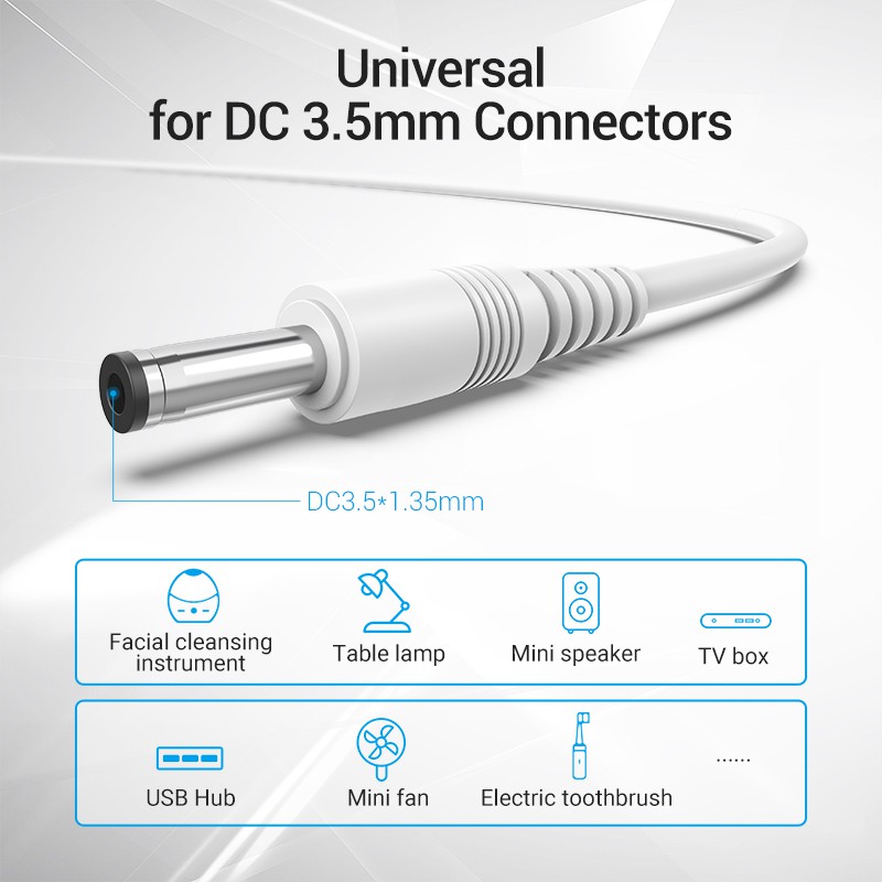 Dây Cáp VENTION Chuyển Đổi Từ Đầu Cắm USB Sang DC 3.5mm